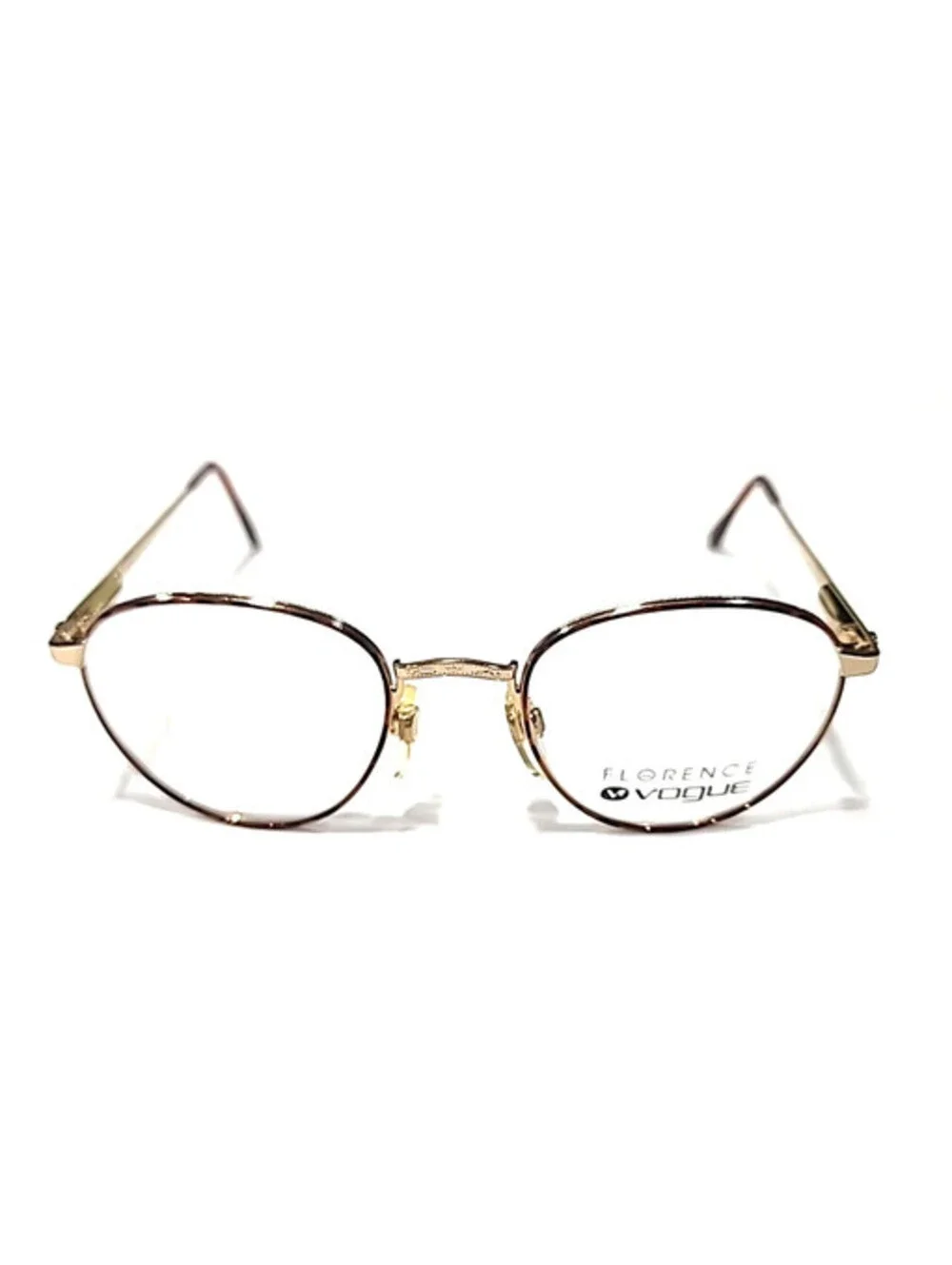 Vogue VO3036 281 Floence Sm Petite Tortoise Gold Round Eyeglasses 48-20 130